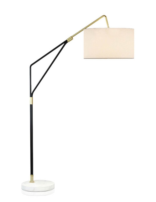 Lámpara de pie Class Yago de tela en Liverpool