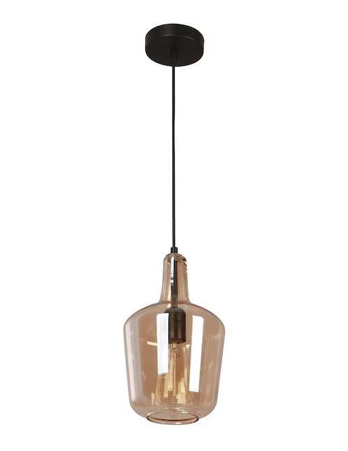 Lámpara colgante decorativa Lumiméxico de acero 1 luz
