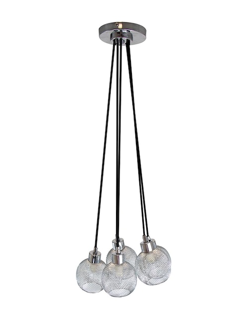 Lámpara colgante Lumiméxico Techo Cromo G9 5 Luces