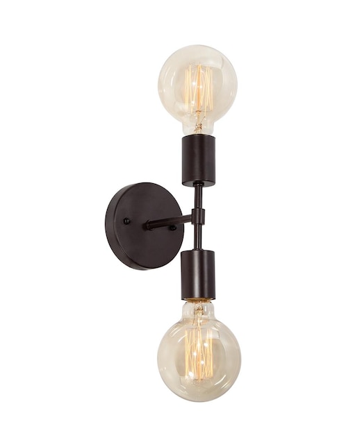 Lámpara de Pared Lumiméxico 2 luces 60 W
