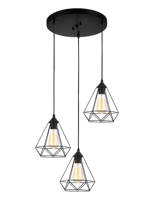 Lámpara colgante Incandescente y LED 1