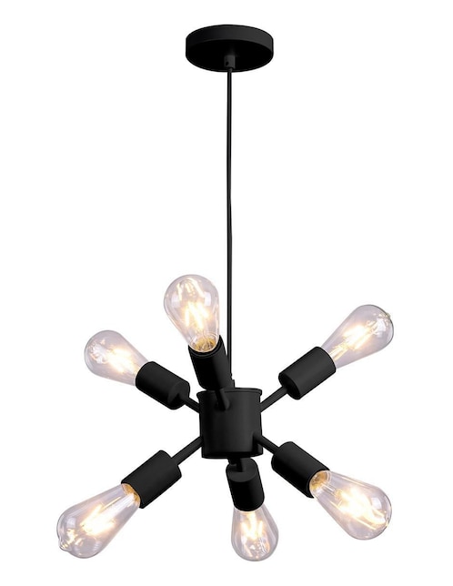 Lámpara colgante Incandescente y LED Calux