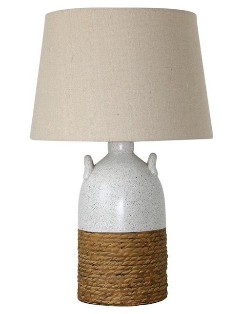 Lámpara de mesa LED Haus Earthy Wood