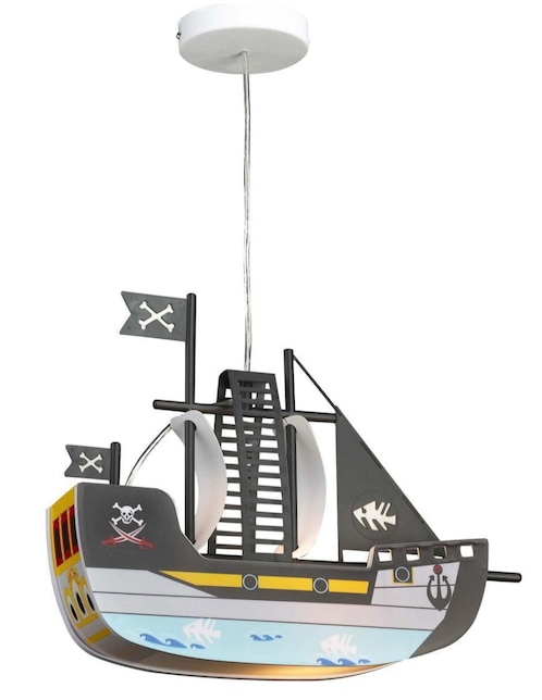 Lámpara colgante Incandescente y LED Laiting Barco Pirata