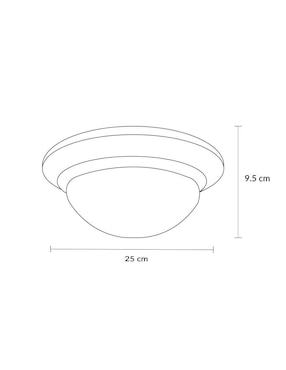 Lámpara de techo Incandescente Mil Luces Mila