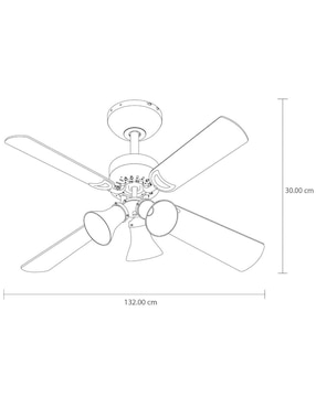 Ventilador de techo Masterfan 3 velocidades