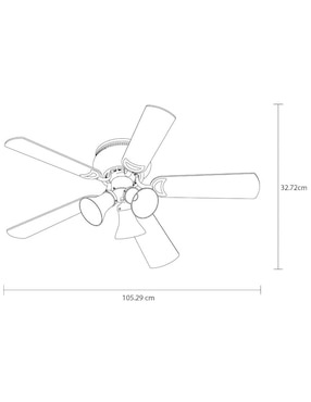 Ventilador de techo Masterfan 3 velocidades