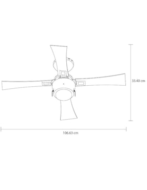 Ventilador de techo Masterfan 3 velocidades