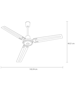 Ventilador de techo Masterfan 5 velocidades