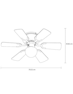 Ventilador de techo Masterfan 3 velocidades