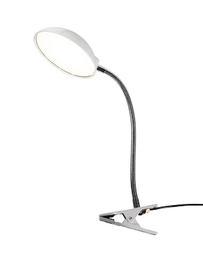 Lámpara de escritorio Lumimexico blanca 4W LED Integrado 1 Luz