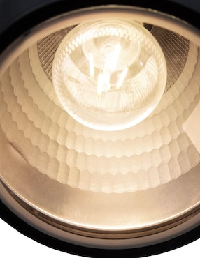 Aplique de pared exterior Lumimexico Cilíndrico negro 100W E27 2 Luces