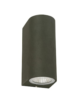 Aplique De Pared Exterior Lumimexico Negro Moderno 3E 2 LED