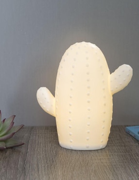 Lámpara de LED Kikkerland Forma de Cactus grande