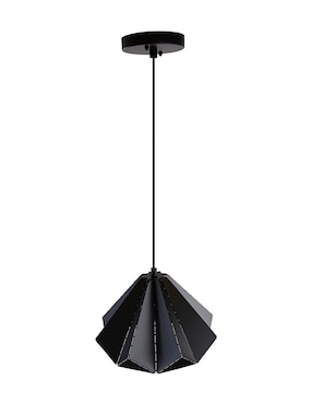 Lámpara colgante Lumiméxico Mate de acero E27 1 Luz