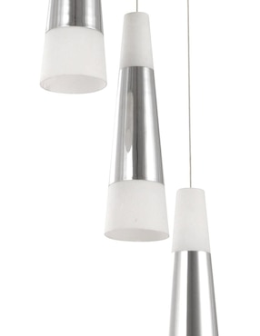Lámpara colgante Lumiméxico LED Luz Cálida 5W 3 Luces