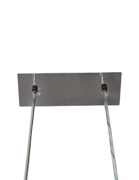 Lámpara Colgante Isla Cocina Lumiméxico Cromo 40W 3 Luces