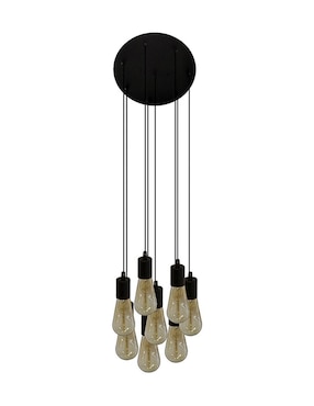 Lámpara colgante Vintage E27 60w 8 Luces