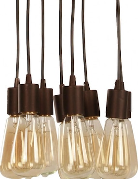 Lámpara colgante Vintage E27 60w 8 Luces