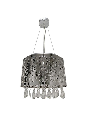 Lámpara colgante Cromo 9 Luces 10W G4