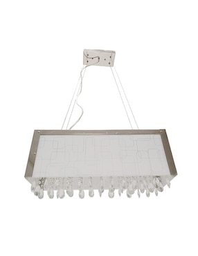 Lámpara colgante Cromo 8 Luces 40W G9