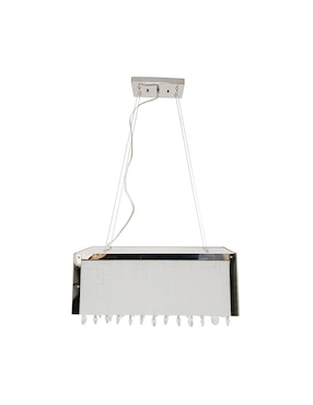 Lámpara colgante Cromo 8 Luces 40W G9