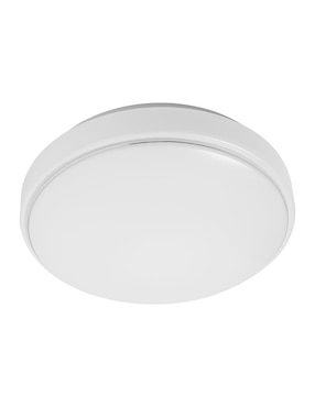 Plafón redondo de sobreponer Illux 18 W luz neutra
