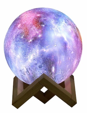 Lámpara LED 3D espacial recargable