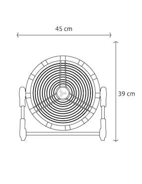 Ventilador de escritorio Masterfan 5 velocidades