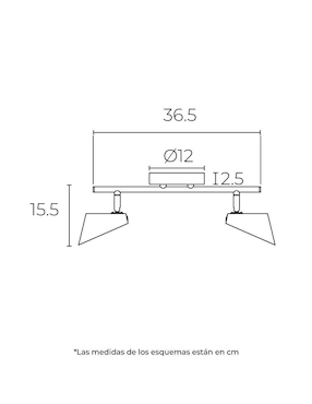 Lámpara colgante Dekor TR-2406 de acero