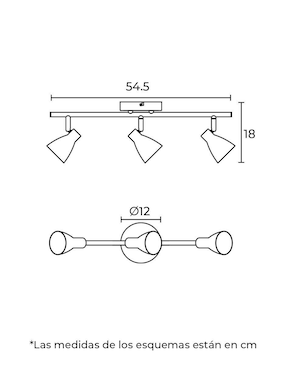 Lámpara colgante Dekor TR-2403 de acero
