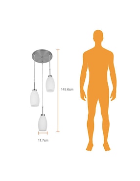 Lámpara colgante Tecnolite led