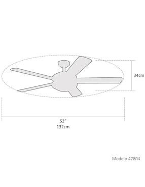 Ventilador de techo Coolfan 3 velocidades