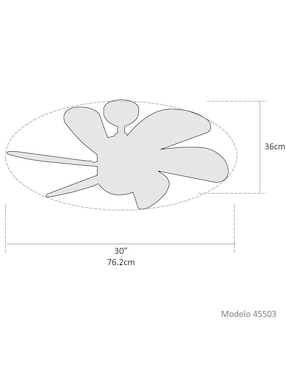 Ventilador de techo Coolfan 3 velocidades