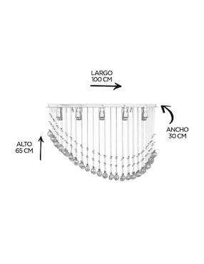 Candil Gamalux forma rectangular