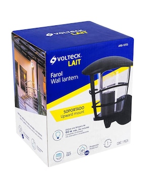 Árbotante Truper incandescente y led Volteck Lait