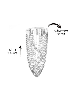 Candil Gamalux forma circular