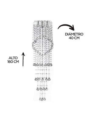 Candil Gamalux forma circular