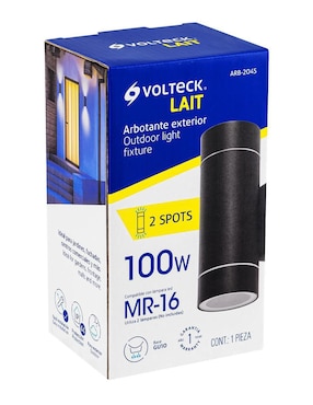 Árbotante Truper led Volteck Lait