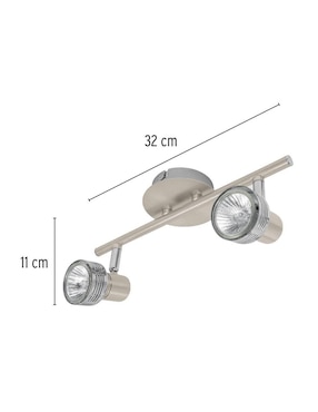 Lámpara direccionable Truper led