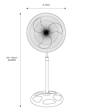 Ventilador 3 en 1 Art Fan 3 velocidades