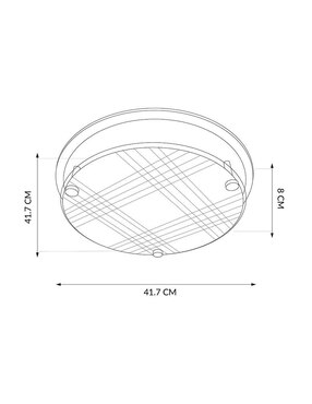 Lámpara de techo Mil Luces led