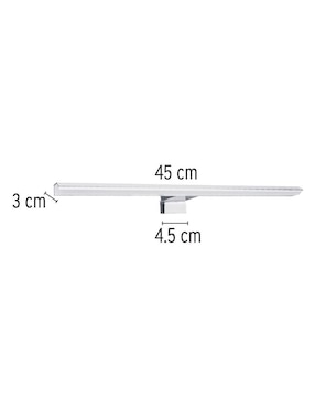 Árbotante Truper led