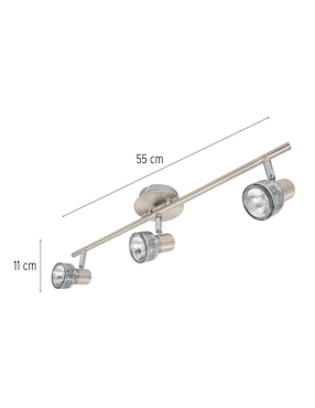Lámpara direccionable Truper led