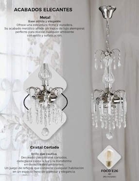 Candil Gamalux forma circular