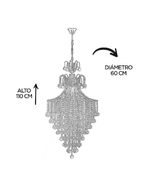 Candil Gamalux forma circular