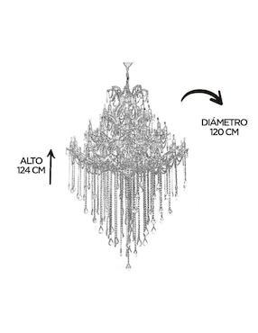 Candil Gamalux forma circular