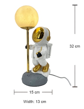 Lámpara de mesa Tradicional Haus Kids Astro Neil