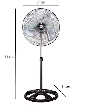 Ventilador de pedestal Mytek 3 velocidades
