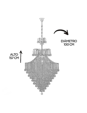 Candil Gamalux forma circular